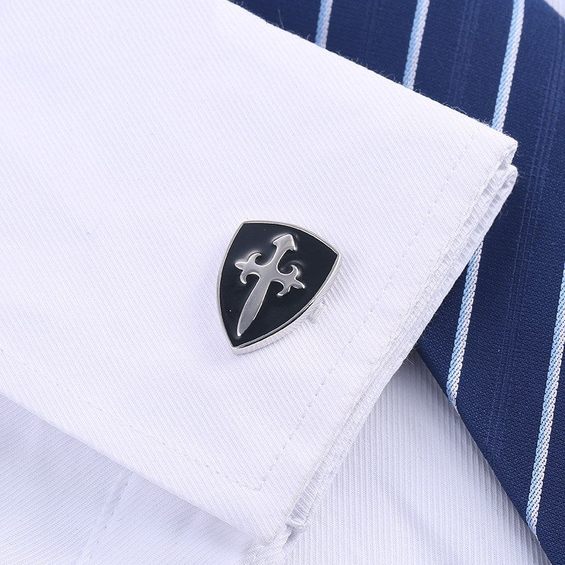 Classic Cross French Men's Shirt Cufflinks