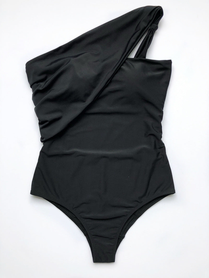 Elegancia™ - One-shoulder one-piece Swimsuit