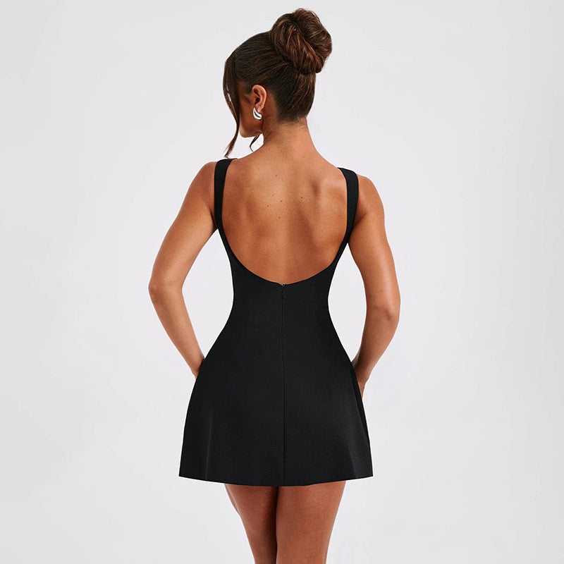 Kate™ - Backless Mini Dress