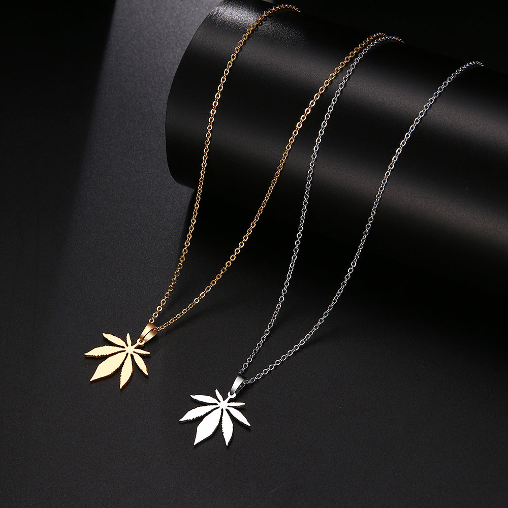 Palmy Stainless Steel Necklace