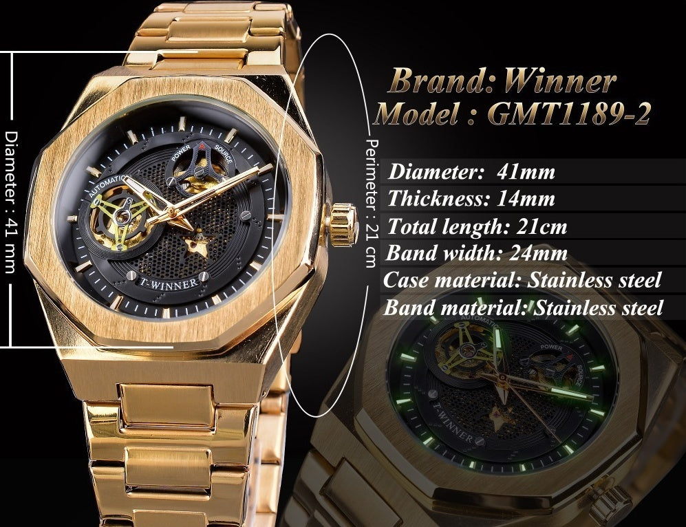 T-WINNER - Mechanical Movement Automatic Watch
