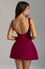 Kate™ - Backless Mini Dress